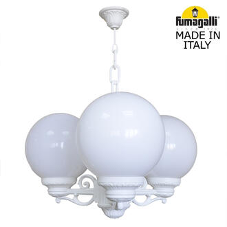 Подвесной уличный светильник FUMAGALLI SICHEM/G250 3L. G25.120.S30.WYE27 Fumagalli. Производство Италии