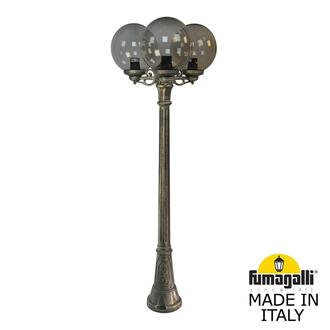 Садово-парковый фонарь FUMAGALLI ARTU BISSO/G300 3L G30.158.S30.BZE27 Fumagalli. Производство Италии
