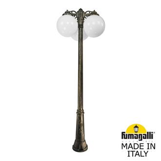 Садово-парковый фонарь FUMAGALLI RICU BISSO/G300 3L DN G30.157.S30.BYF1RDN Fumagalli. Производство Италии