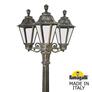 Садово-парковый фонарь FUMAGALLI GIGI BISSO/RUT 3L E26.156.S30.BXE27 Fumagalli. Производство Италии