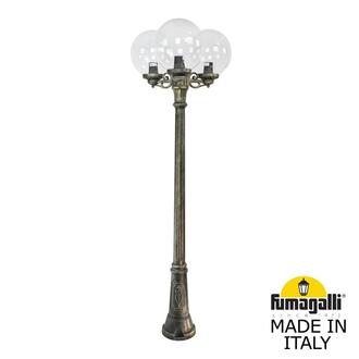 Садово-парковый фонарь FUMAGALLI GIG BISSO/G300 3L G30.156.S30.BXE27 Fumagalli. Производство Италии