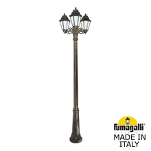 Садово-парковый фонарь FUMAGALLI RICU BISSO/ANNA 3L E22.157.S30.BYE27 Fumagalli. Производство Италии