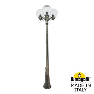 Садово-парковый фонарь FUMAGALLI RICU BISSO/G250 3L G25.157.S30.BXE27 Fumagalli. Производство Италии