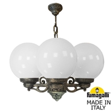 Подвесной уличный светильник FUMAGALLI SICHEM/G250 3L. G25.120.S30.BYF1R Fumagalli. Производство Италии