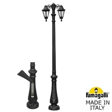 Парковый фонарь FUMAGALLI NEBO BISSO/RUT 2L DN  E26.202.S20.AXE27 DN Fumagalli. Производство Италии