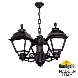 Подвесной уличный светильник (ЛЮСТРА) FUMAGALLI SICHEM/CEFA 3L U23.120.S30.AYE27 Fumagalli. Производство Италии