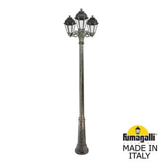 Садово-парковый фонарь FUMAGALLI RICU BISSO/SABA 3L K22.157.S30.BXE27 Fumagalli. Производство Италии