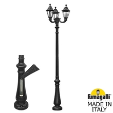 Парковый фонарь FUMAGALLI NEBO OFIR/RUT 3L  E26.202.R30.AYF1R Fumagalli. Производство Италии