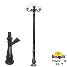 Парковый фонарь FUMAGALLI TABOR ADAM/GLOBE 300 3L  G30.205.M30.AYE27 Fumagalli. Производство Италии