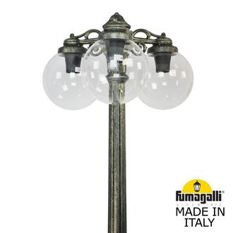 Садово-парковый фонарь FUMAGALLI GIGI BISSO/G250 3L DN. G25.156.S30.BXF1RDN Fumagalli. Производство Италии