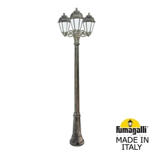 Садово-парковый фонарь FUMAGALLI GIGI BISSO/SABA 3L K22.156.S30.BYF1R Fumagalli. Производство Италии