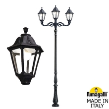 Парковый фонарь FUMAGALLI TABOR ADAM/NOEMI 2L+1  E35.205.M21.AXH27 Fumagalli. Производство Италии
