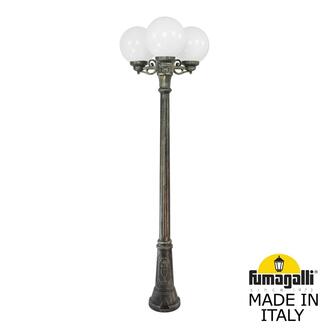 Садово-парковый фонарь FUMAGALLI GIGI BISSO/G250 3L G25.156.S30.BYF1R Fumagalli. Производство Италии