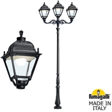 Парковый фонарь FUMAGALLI TABOR ADAM/SIMON 2L+1  U33.205.M21.AXH27 Fumagalli. Производство Италии