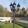 Садово-парковый фонарь FUMAGALLI RICU/OFIR/RUT 3L+1 E26.157.R31.AXF1R Fumagalli. Производство Италии