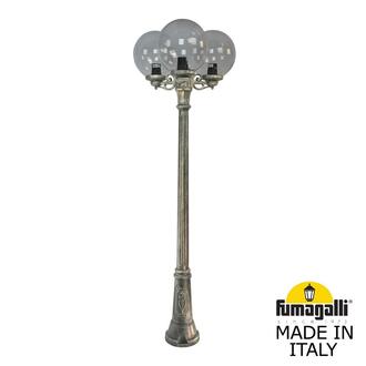 Садово-парковый фонарь FUMAGALLI GIG BISSO/G300 3L G30.156.S30.BZE27 Fumagalli. Производство Италии
