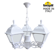 Подвесной уличный светильник (ЛЮСТРА) FUMAGALLI SICHEM/CEFA 3L U23.120.S30.WYE27 Fumagalli. Производство Италии