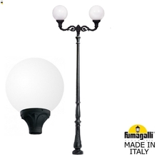 Парковый фонарь FUMAGALLI TABOR ADAM/GLOBE 400 2L G40.205.M20.AYE27 Fumagalli. Производство Италии