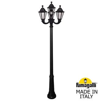 Садово-парковый фонарь FUMAGALLI RICU/OFIR/RUT 3L+1 E26.157.R31.AXF1R Fumagalli. Производство Италии