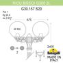 Садово-парковый фонарь FUMAGALLI RICU BISSO/G300 2L G30.157.S20.WYF1R Fumagalli. Производство Италии