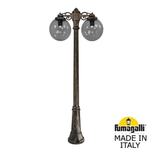 Садово-парковый фонарь FUMAGALLI GIG BISSO/G300 2L DN G30.156.S20.BZE27DN Fumagalli. Производство Италии