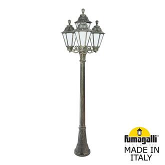Садово-парковый фонарь FUMAGALLI ARTU BISSO/RUT 3+1 E26.158.S31.BYE27 Fumagalli. Производство Италии