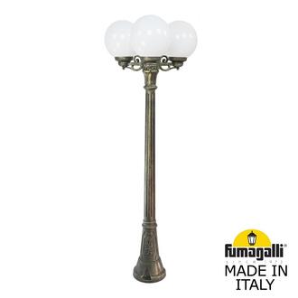 Садово-парковый фонарь FUMAGALLI ARTU BISSO/G250 3L G25.158.S30.BYE27 Fumagalli. Производство Италии
