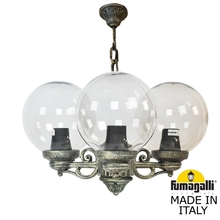 Подвесной уличный светильник FUMAGALLI SICHEM/G250 3L. G25.120.S30.BXF1R Fumagalli. Производство Италии