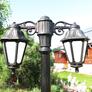Садово-парковый фонарь FUMAGALLI ARTU BISSO/ANNA 2L E22.158.S20.AXE27DN Fumagalli. Производство Италии