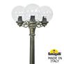 Садово-парковый фонарь FUMAGALLI RICU BISSO/G250 3L G25.157.S30.BXF1R Fumagalli. Производство Италии