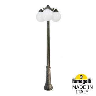 Садово-парковый фонарь FUMAGALLI RICU BISSO/G250 3L DN G25.157.S30.BYE27DN Fumagalli. Производство Италии