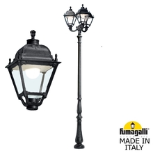 Парковый фонарь FUMAGALLI TABOR OFIR/SIMON 3L  U33.205.R30.AXH27 Fumagalli. Производство Италии