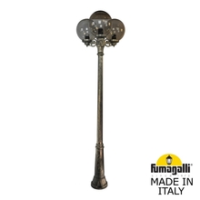 Садово-парковый фонарь FUMAGALLI RICU BISSO/G300 3L G30.157.S30.BZE27 Fumagalli. Производство Италии